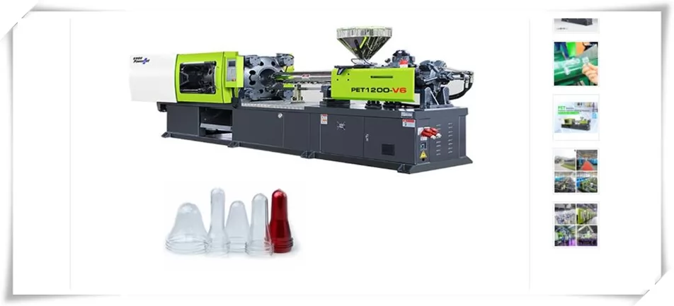 200 tons hot runner preform injection molding machine